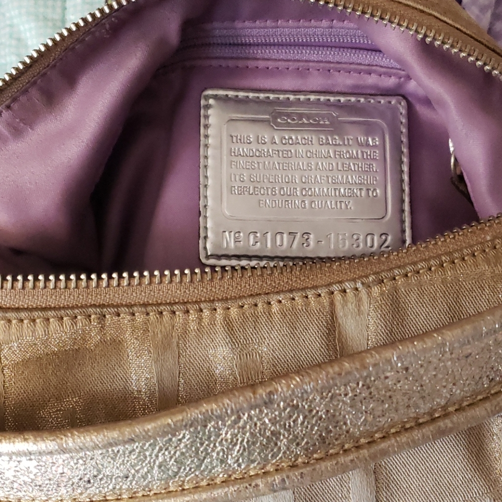 Coach Poppy purse - Picture 6 of 6